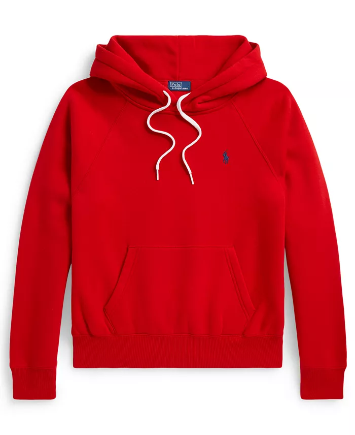 Women's Shrunken Fit Fleece Hoodie Sweatshirt