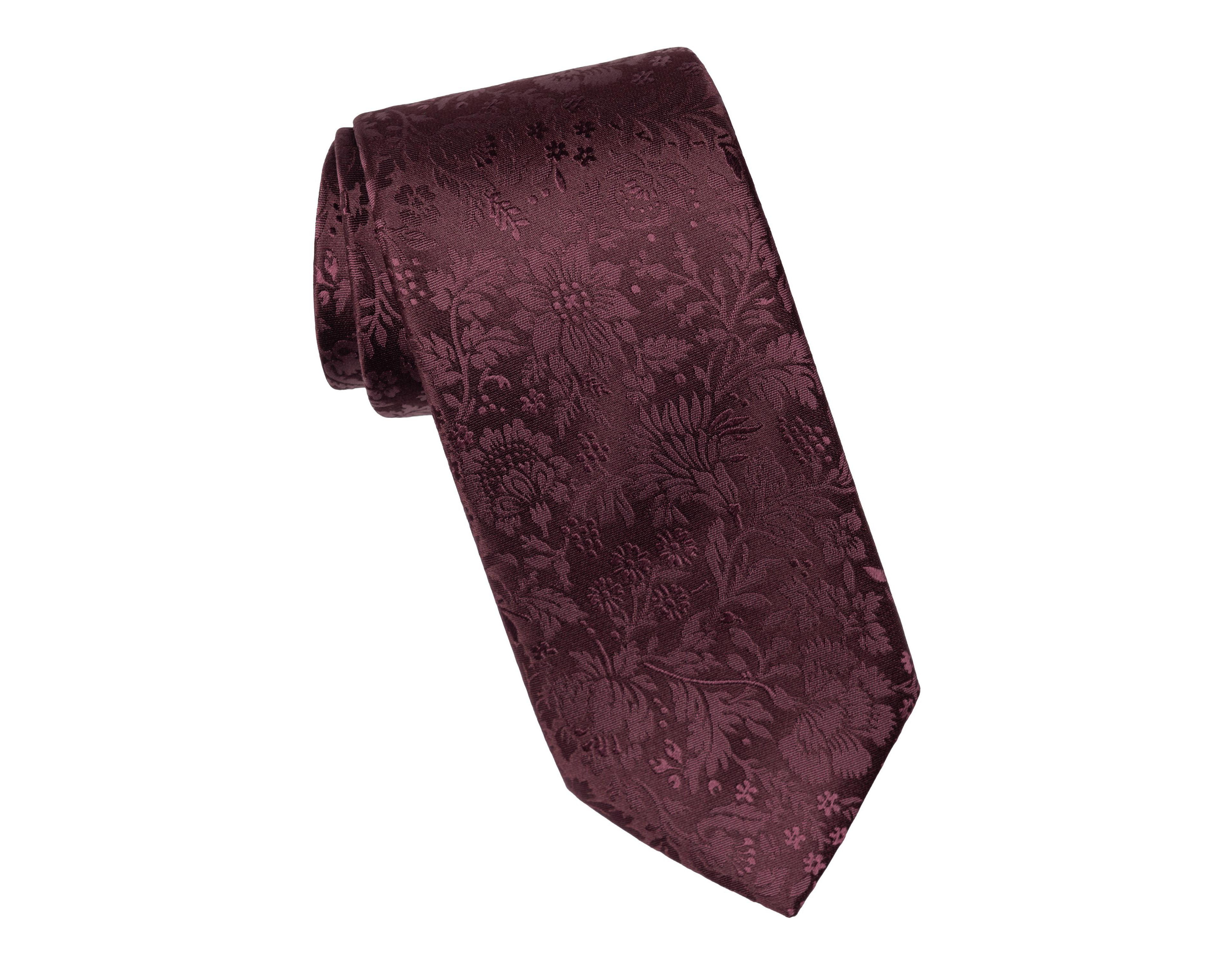 Elizabetta Men's Big & Tall Goldoni Floral-Print Extra-Long Tie
