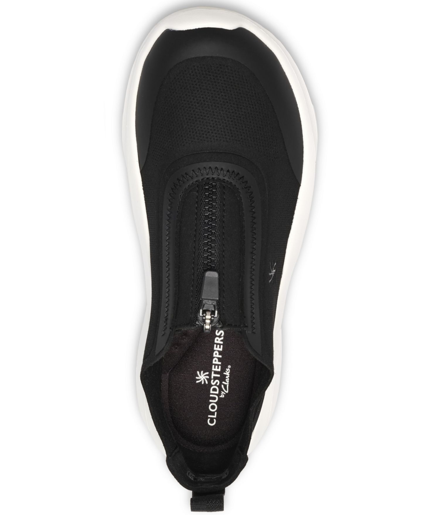 Женские кроссовки Clarks Solevana Bay Slip-On Round Toe, цвет: Чёрный — фото 4