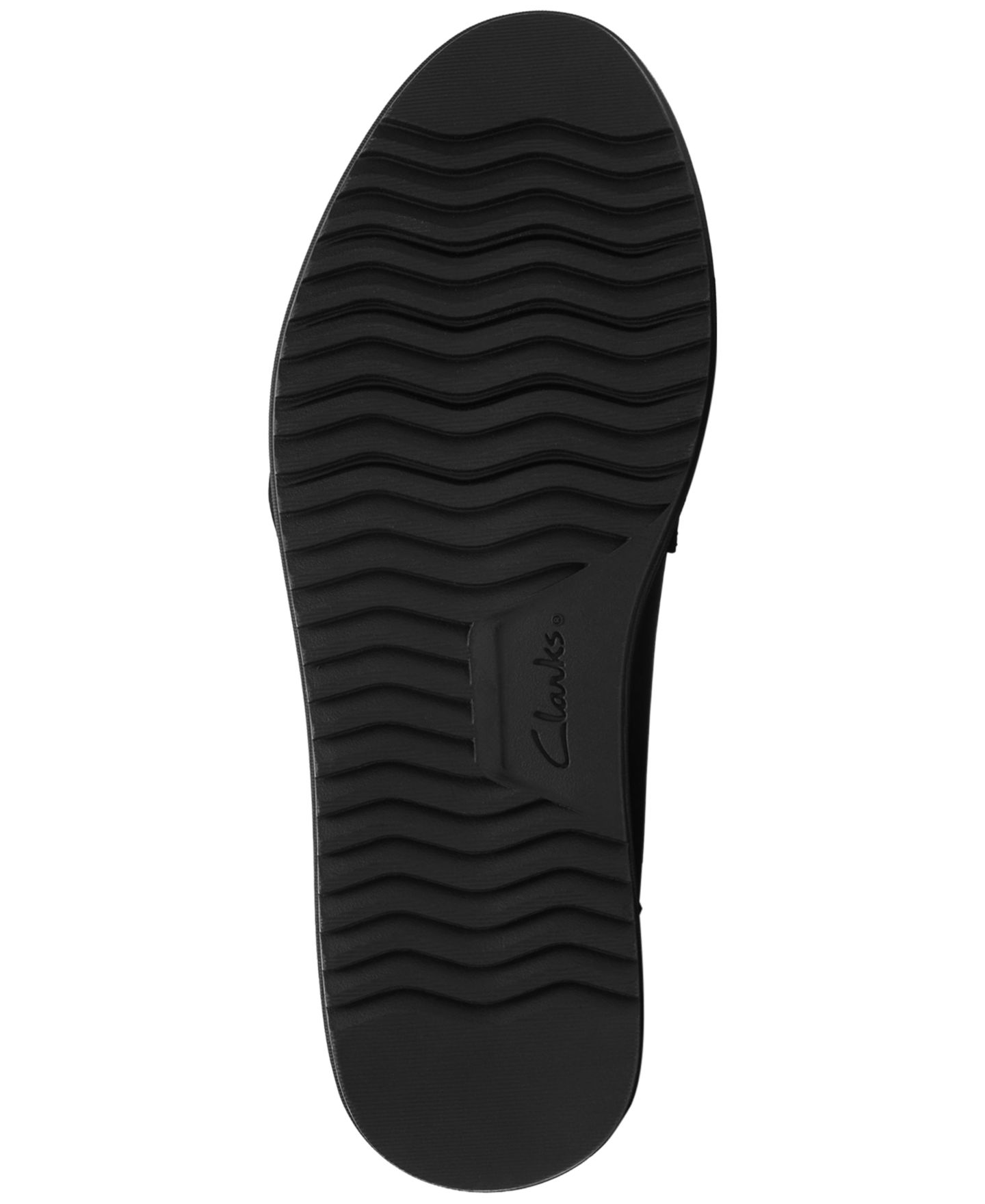 Женские туфли Clarks Zylah Vine Platform Round Toe, цвет: Чёрный кожаный — фото 5