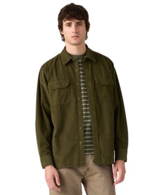 Men's Jackson Worker Corduroy Long-Sleeve Regular-Fit Overshirt