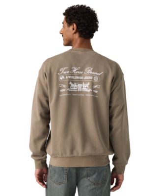 Men's Sunset Graphic Crewneck Sweatshirt