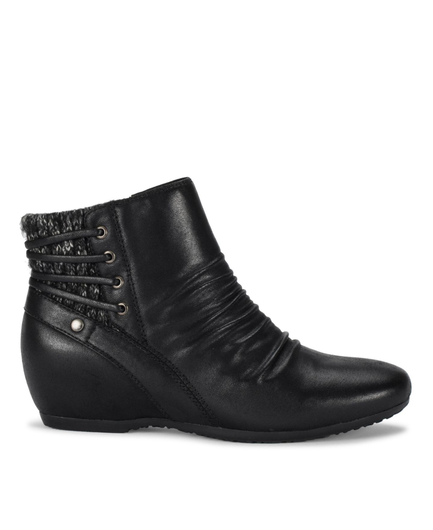 Женские ботинки Baretraps Peanut Almond Toe Booties, цвет: Чёрный — фото 2