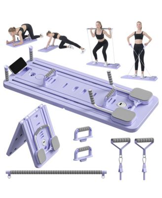 Foldable Multi-purpose Pilates Reformer Set For Home