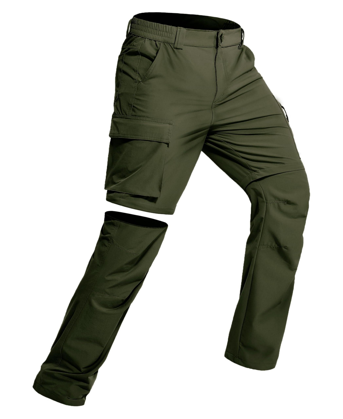 Piscifun Men''s Convertible Hiking Pants Lightweight Quick Dry Water Resistant Outdoor Cargo Work Shorts