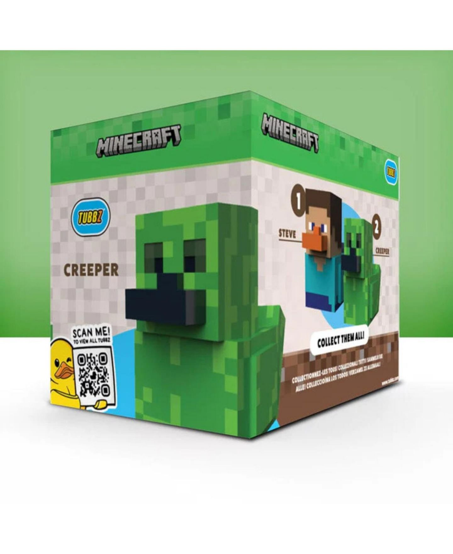 Коллекционная фигурка Tubbz Minecraft Creeper в коробке, 4.35 дюйма, от 5 лет, цвет: Open Miscellaneous — фото 3