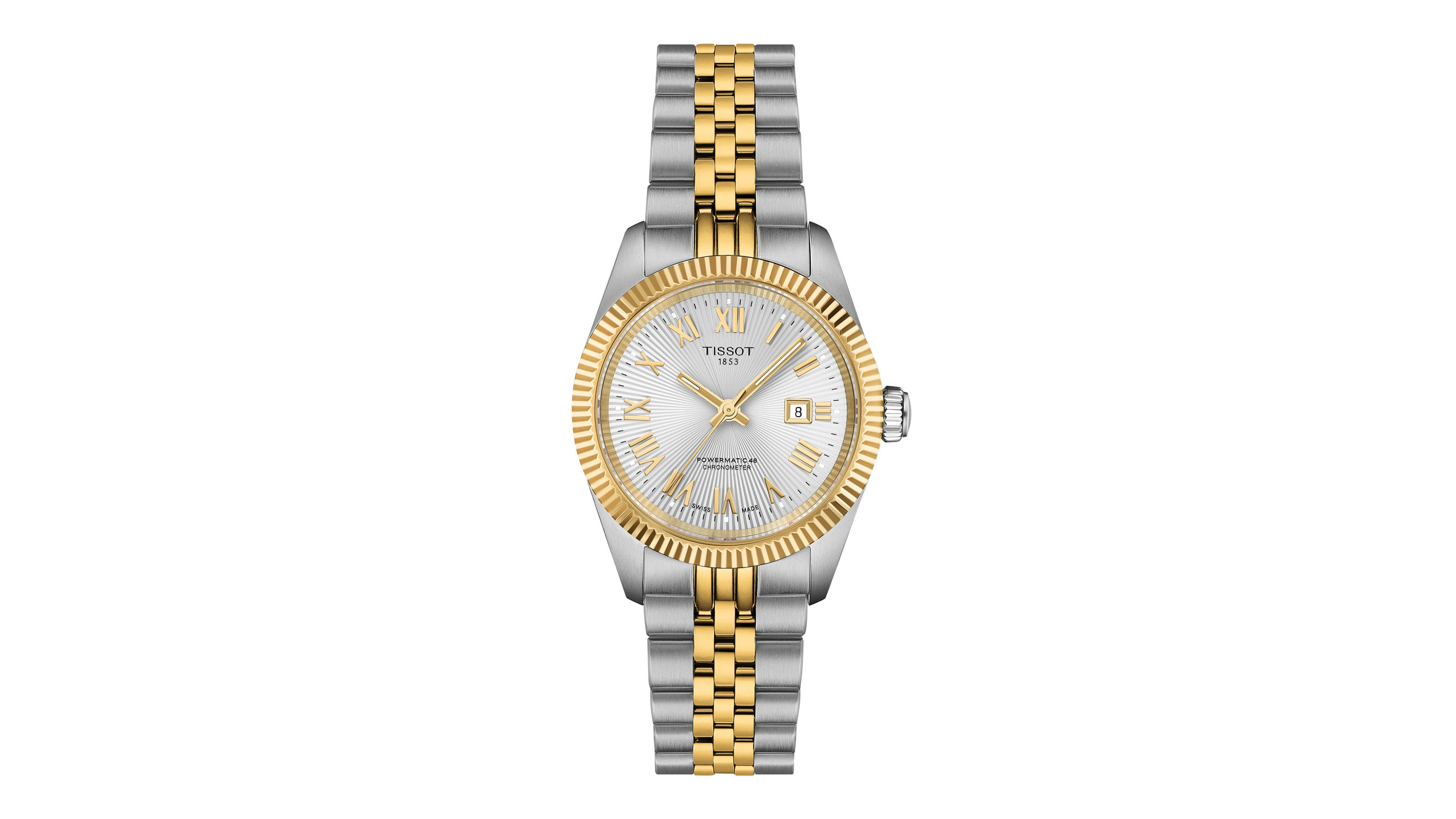 Tissot Women's Automatic Ballade Two-Tone Stainless Steel Watch 30mm