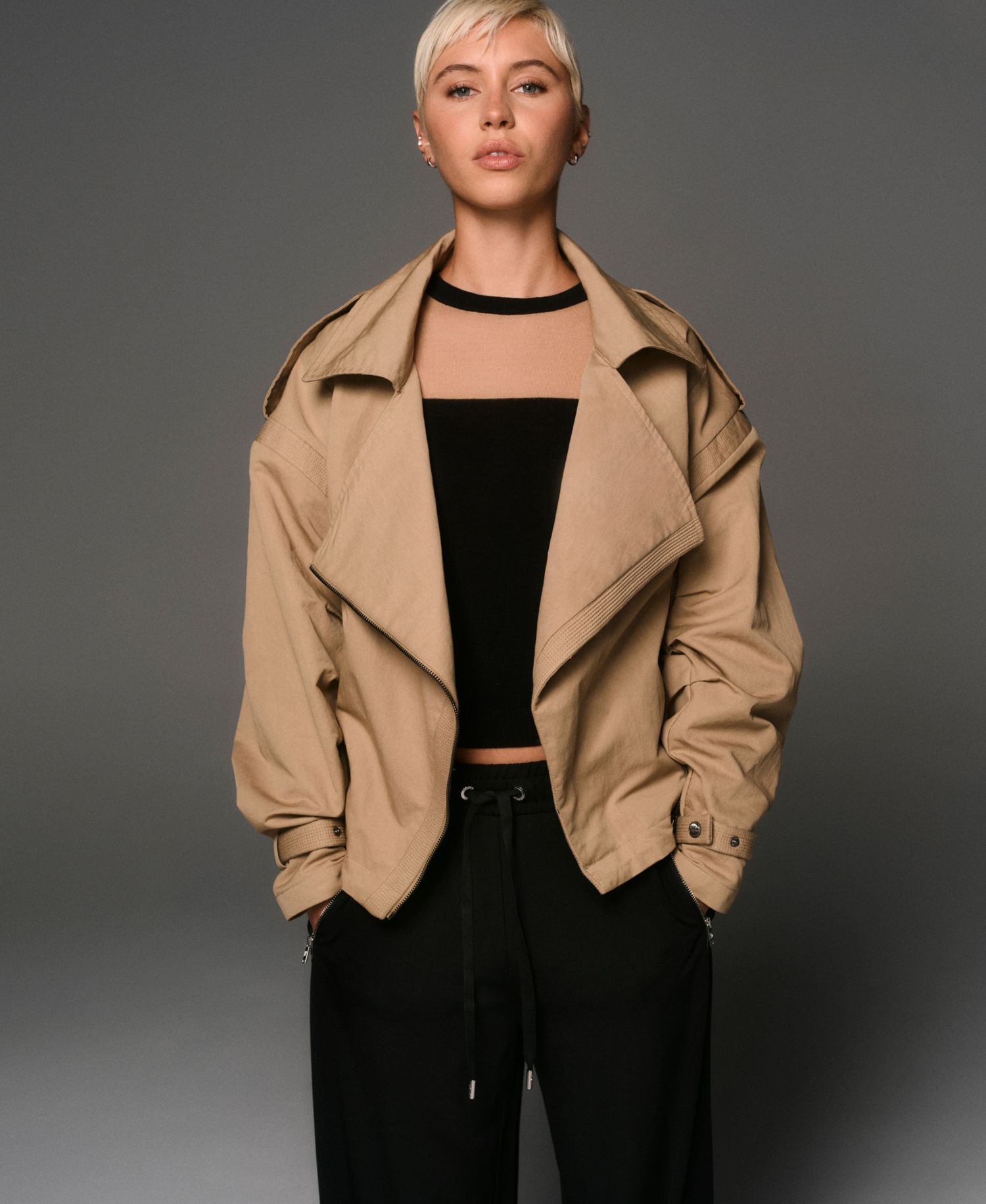 Women's Soho Ponte Pull-On Wide-Leg Pants