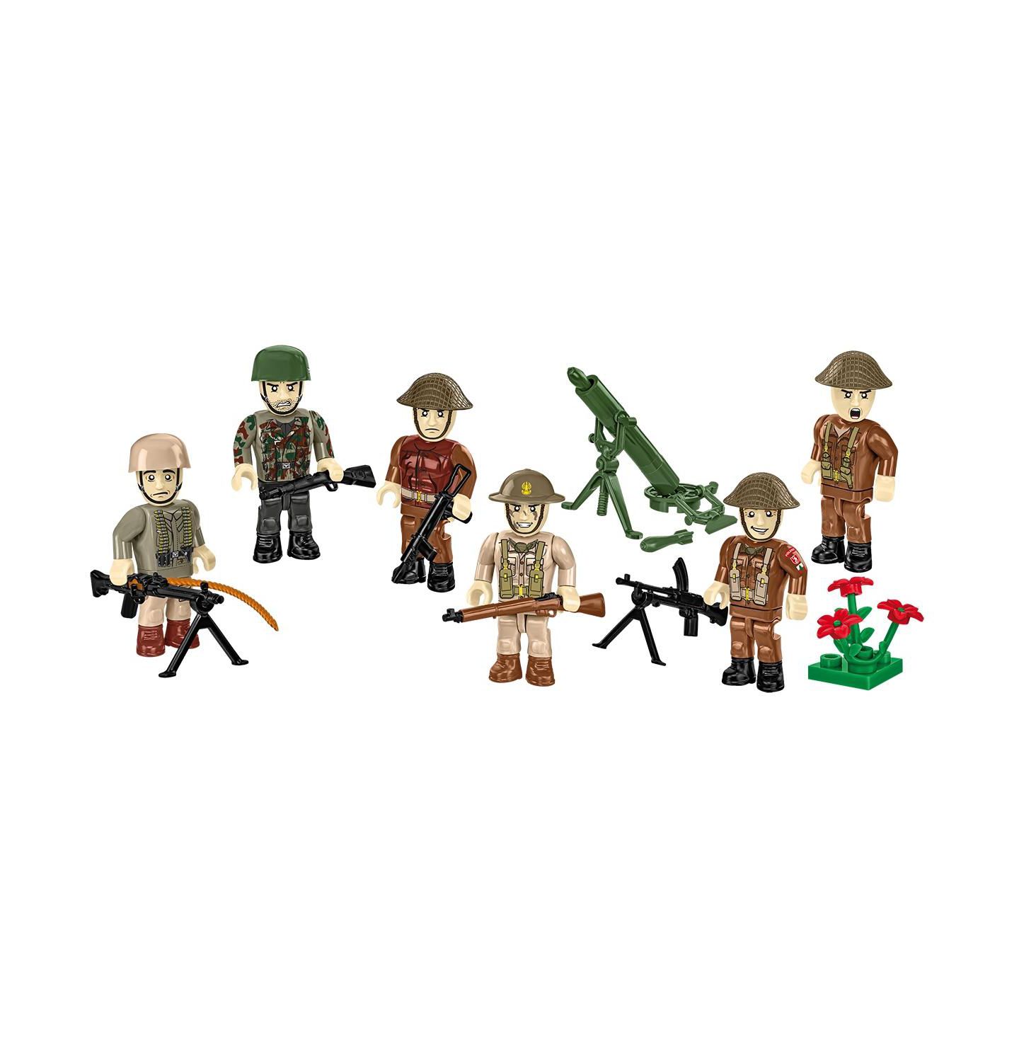 Детский конструктор COBI Wwii Battle of Monte Cassino 73-Piece Building Set, Ages 6+, цвет: Разноцветный — фото 2