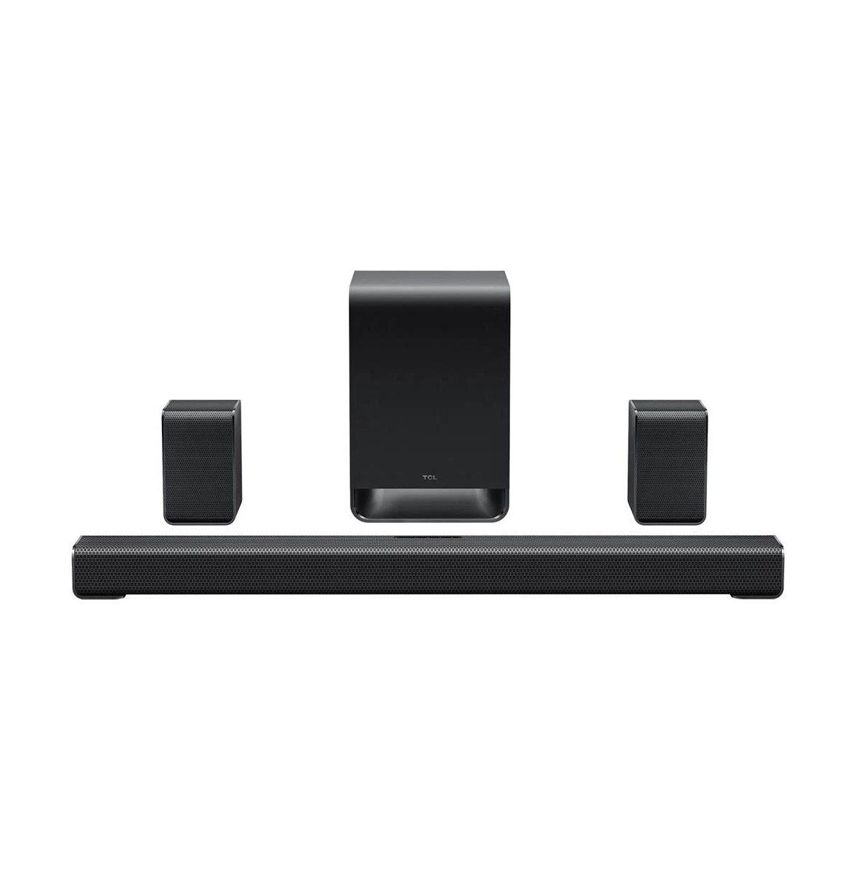 Tcl S65K 5.1-Channel Dolby Atmos Soundbar System - Black