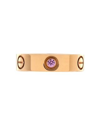 Sapphire Love Band (0.09 ct. t.w.) in 18k Rose Gold