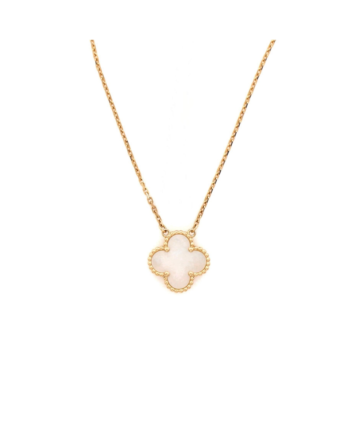 Pre-Owned Van Cleef and Arpels Vintage Alhambra Pendant Necklace - 18k yellow gold