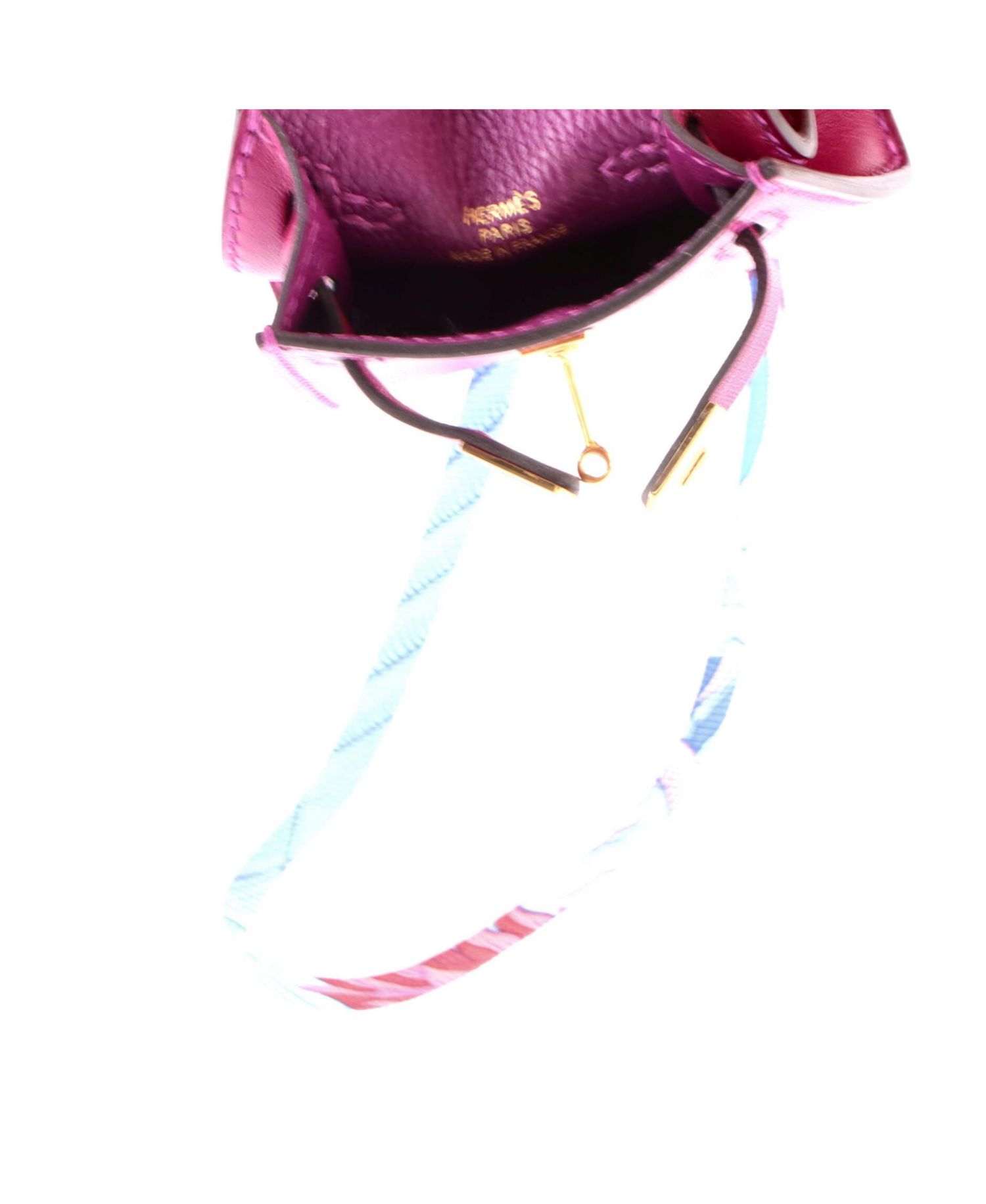 Pre-Owned Hermes Kelly Twilly Bag Charm Tadelakt