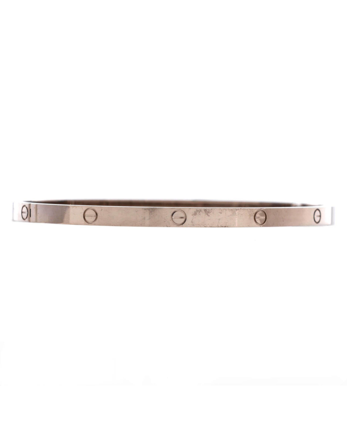 Pre-Owned Cartier Love Bracelet in 18K White Gold - 18k white gold