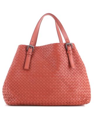 Large A-Shape Tote Intrecciato Nappa