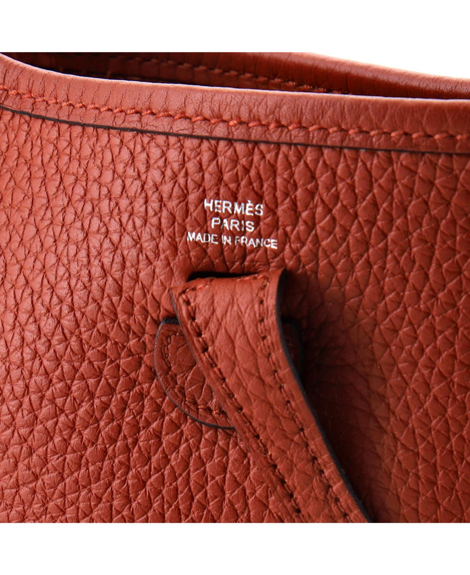 Pre-Owned Hermes TPM Evelyne Bag Gen III Clemence