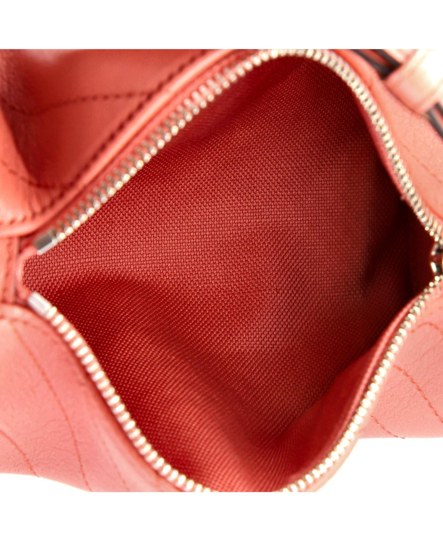 Mini Blondie Shoulder Bag Diagonal Quilted Leather