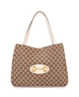 Horsebit 1955 GG Canvas Tote