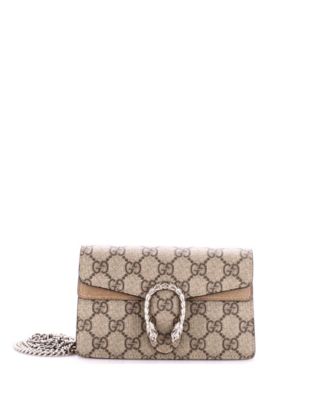 Super Mini Dionysus Bag GG Coated Canvas