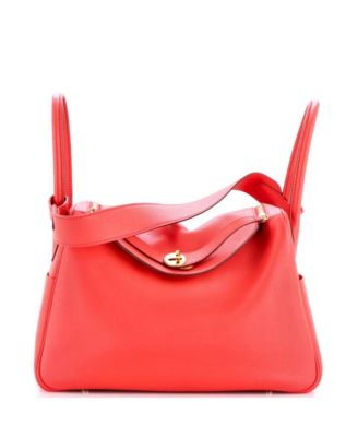 Pre-Owned Herm&eacute;s 30 Lindy Clemence Leather Shoulder Bag