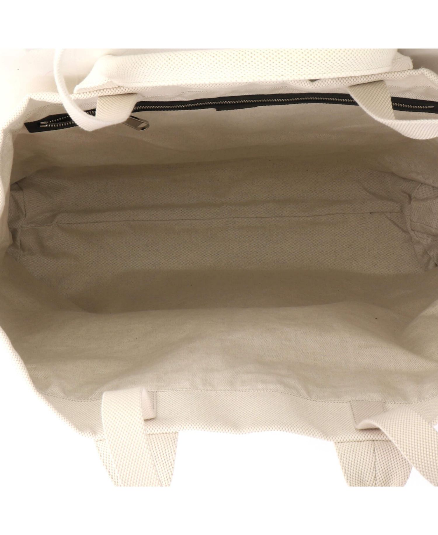 Logo Embossed Canvas Tote