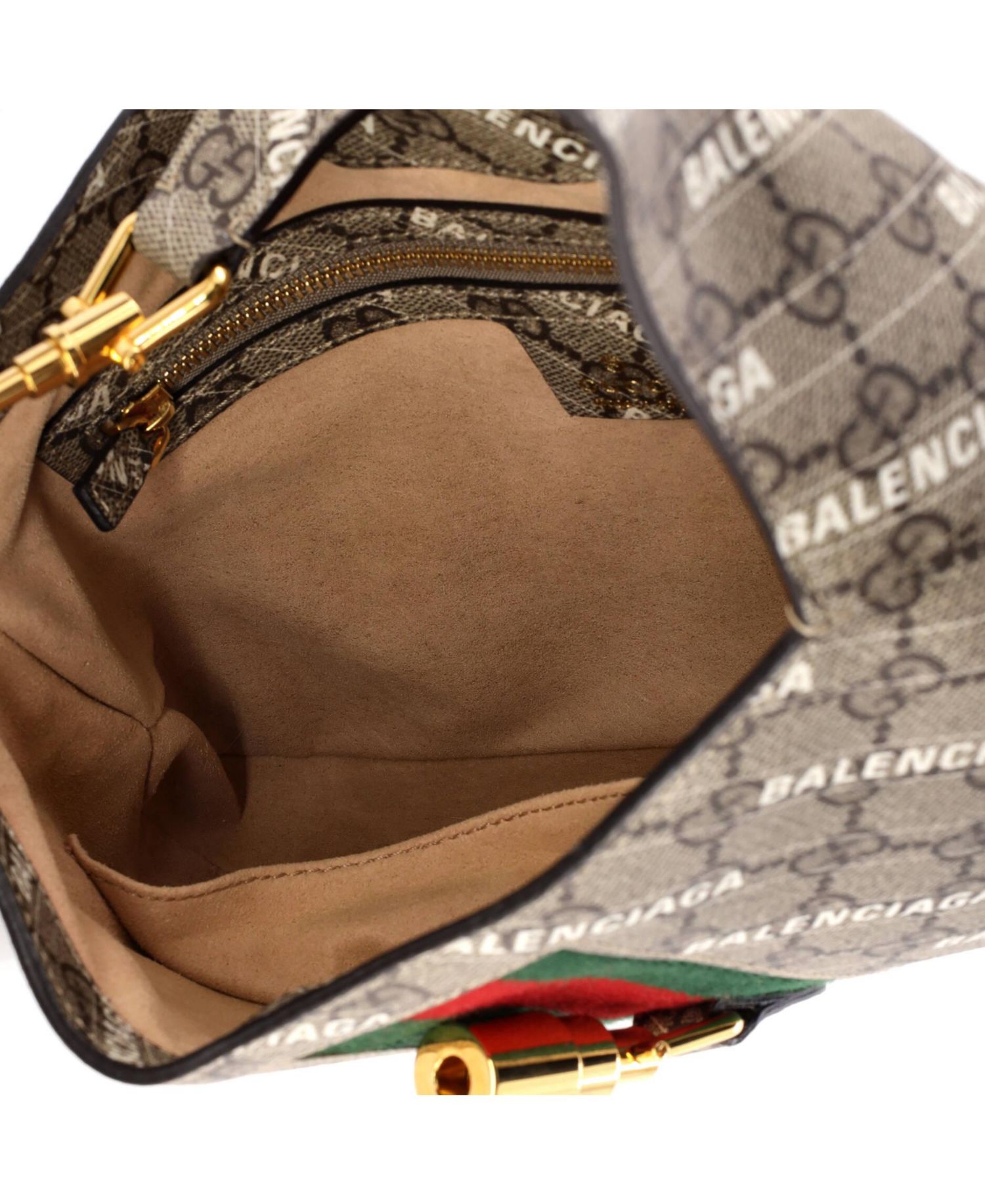 Small x Balenciaga The Hacker Project Jackie 1961 Hobo GG Coated Canvas