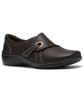 Women's Cora Teagan Perforated Leather Mary Jane Flats