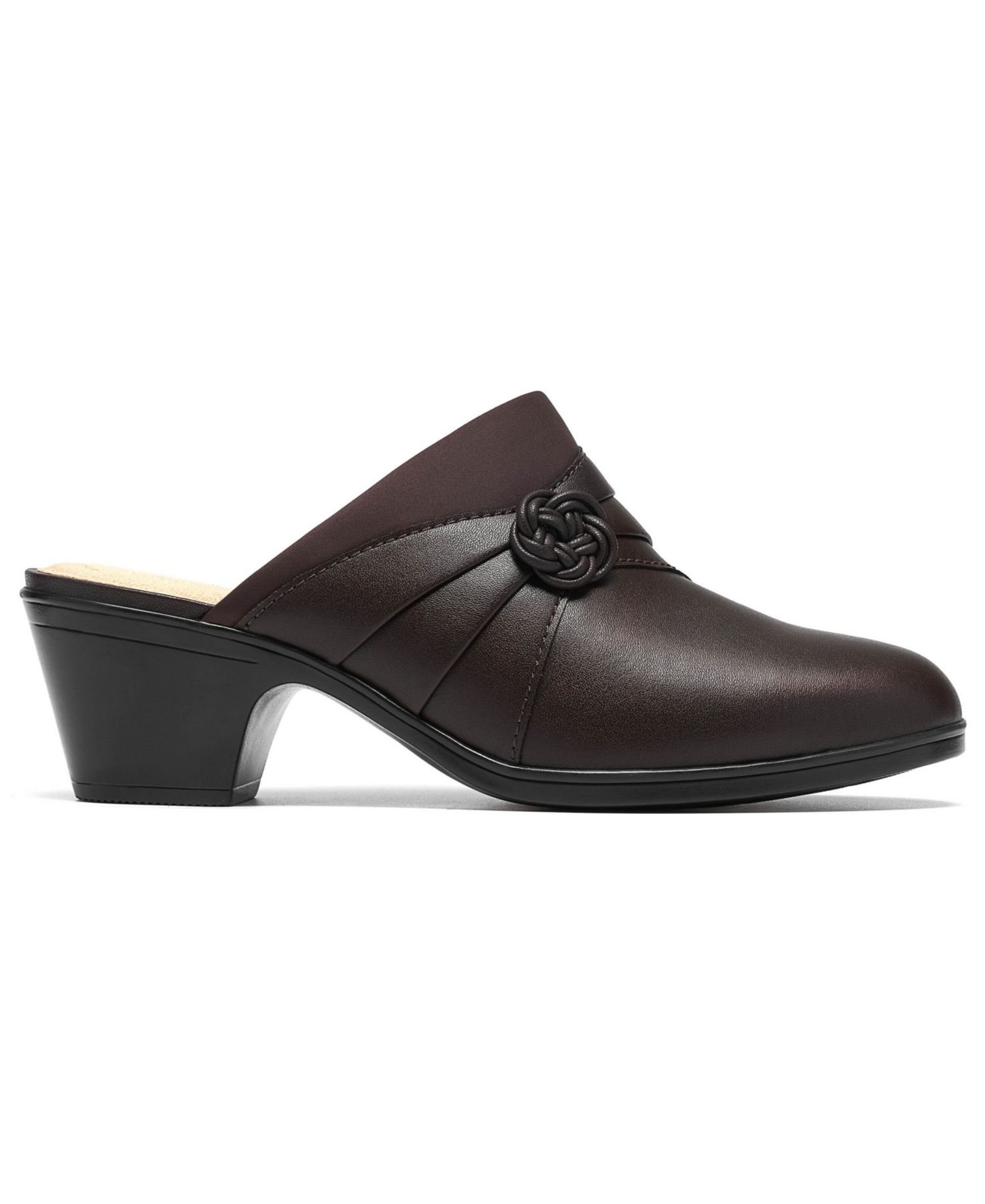 Women's Emily2 Eliza Block Heel Leather Mules