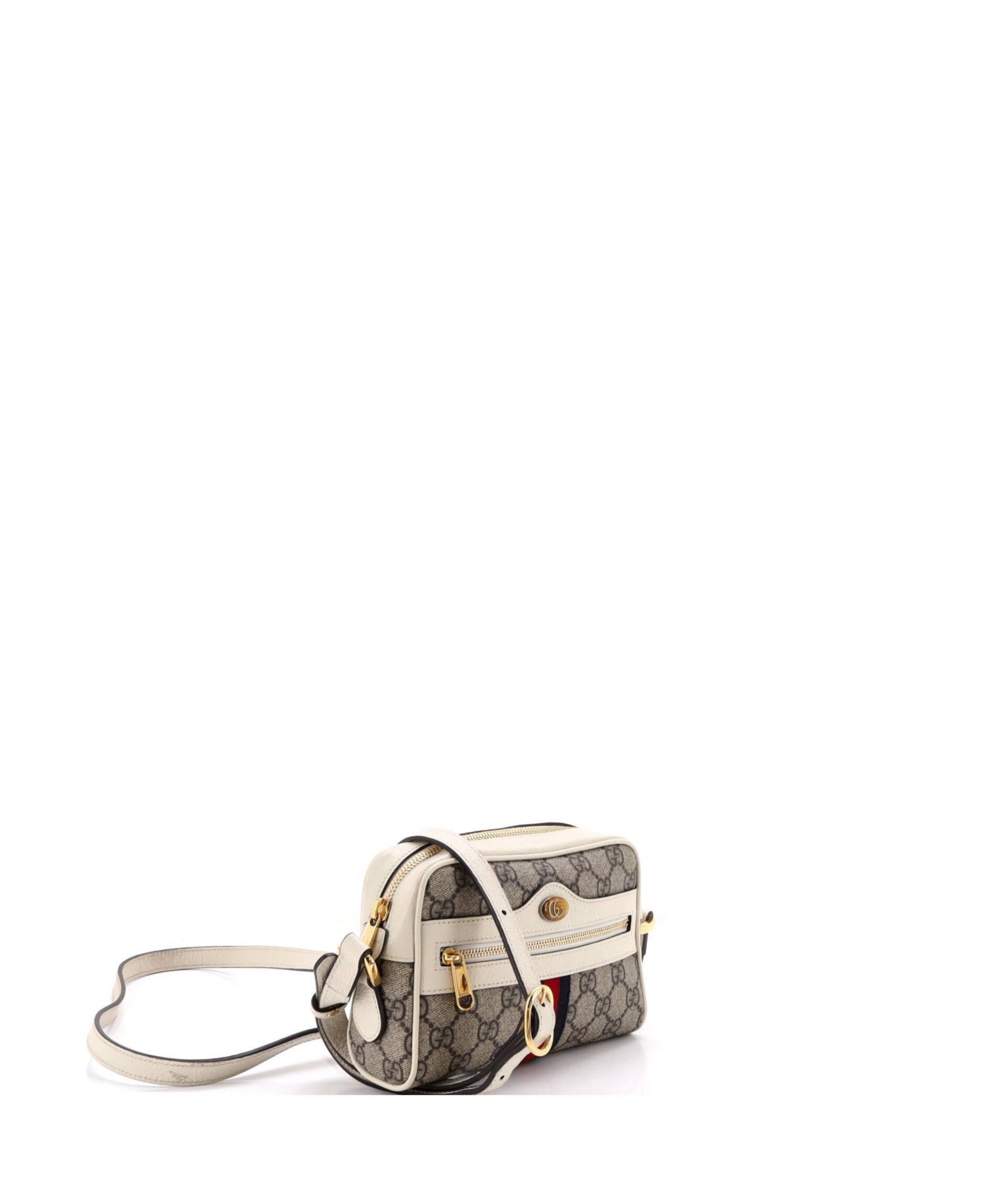 Mini Ophidia Shoulder Bag GG Coated Canvas
