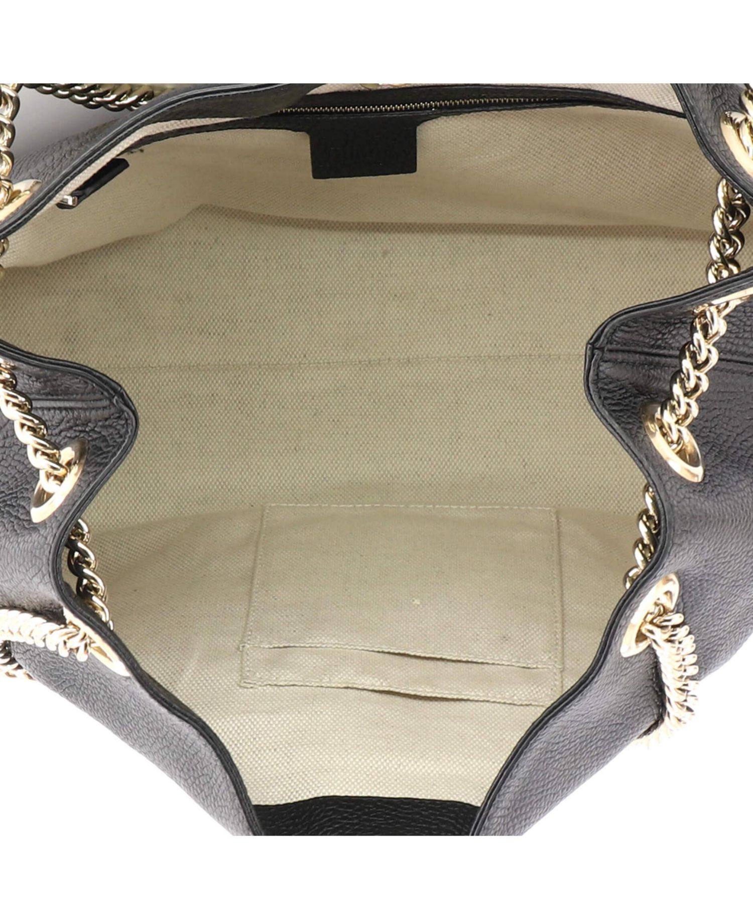 Medium Soho Chain Strap Shoulder Bag Leather