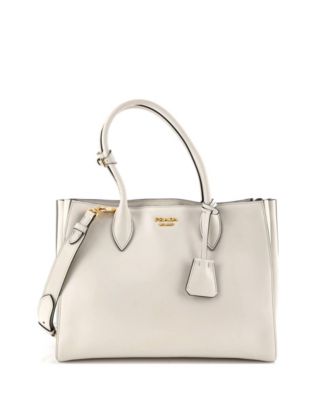 Medium Soft Bibliotheque Tote City Calfskin