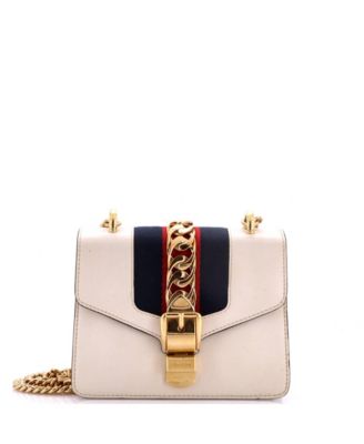 Mini Sylvie Chain Shoulder Bag Leather