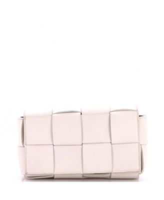 Cassette Belt Bag Maxi Intrecciato Leather