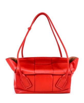 Medium Arco Bag Maxi Intrecciato Leather