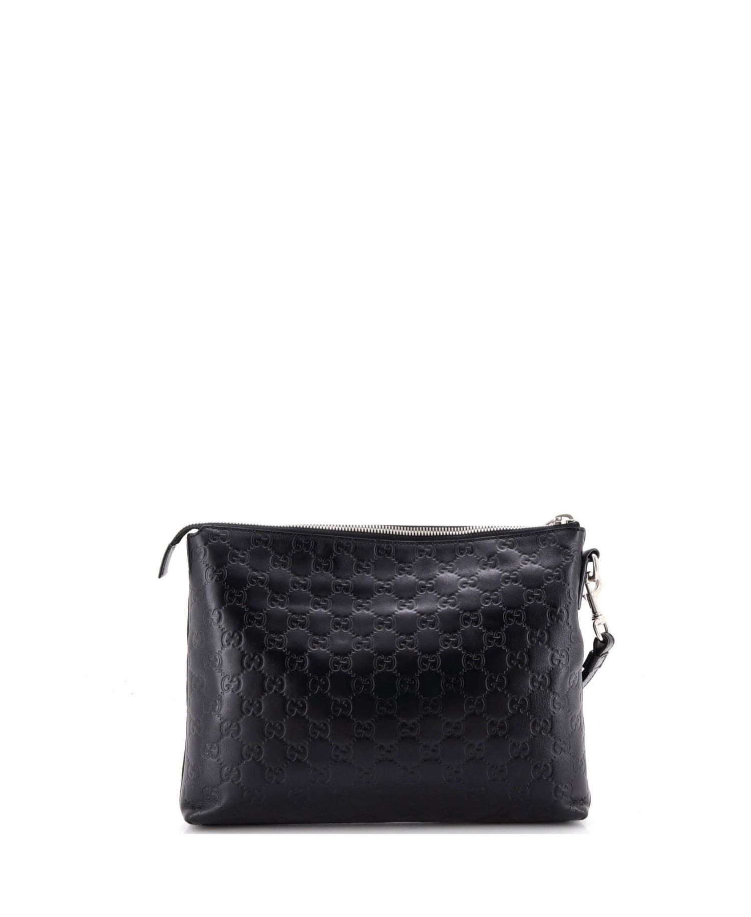 Signature Guccissima Leather Wristlet