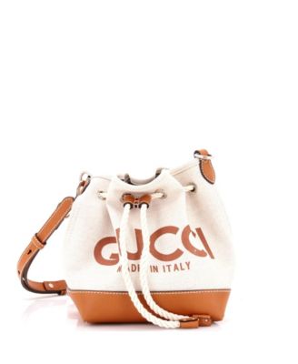 Crossbody Mini Logo Bucket Bag