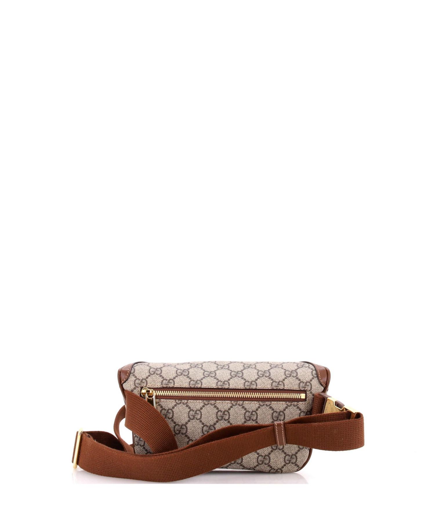Large Interlocking G Patch Belt Bag GG Coated Canvas