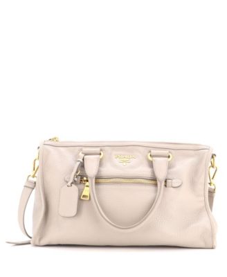 Medium Front Zip Convertible Satchel Vitello Phenix