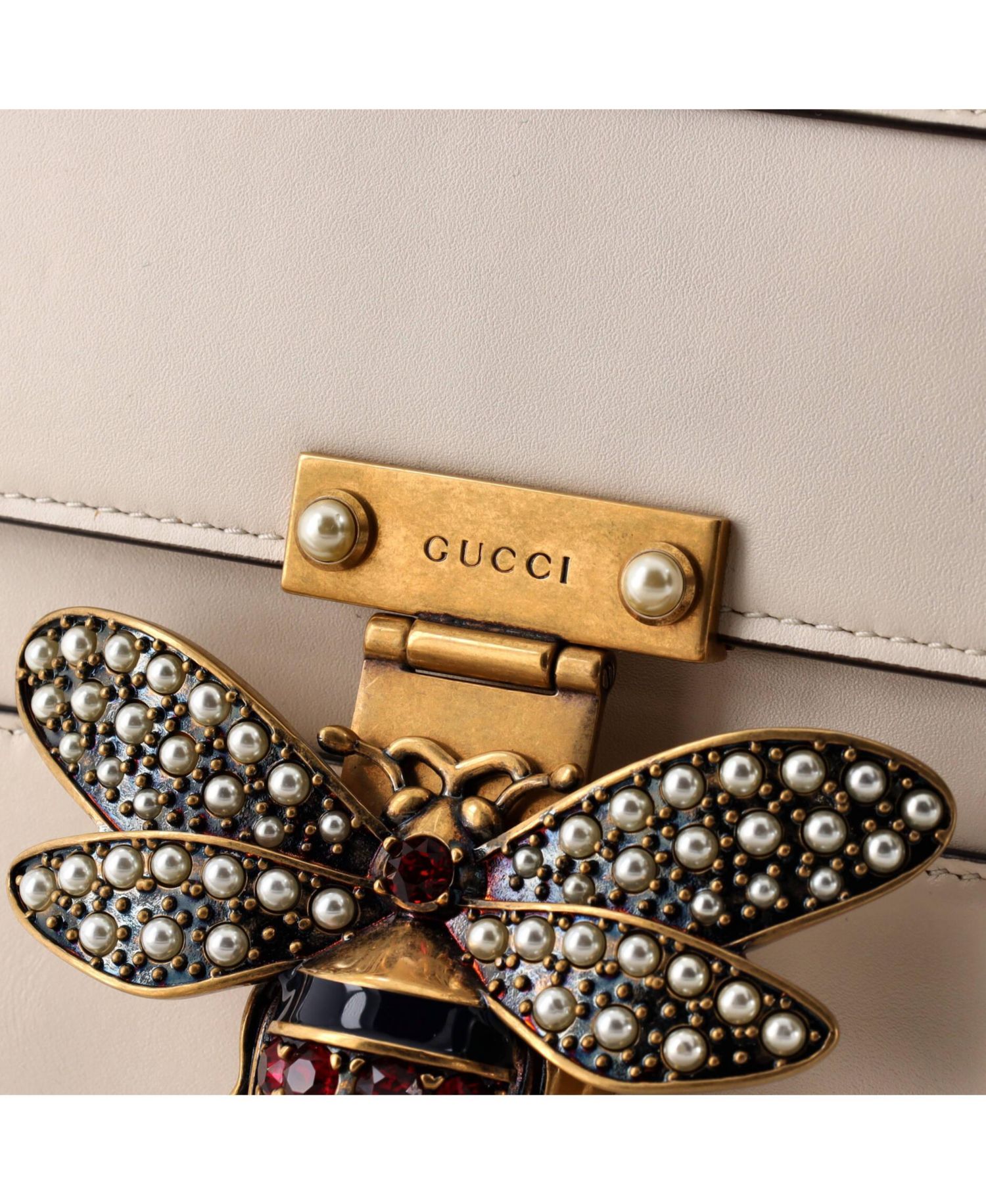 Small Queen Margaret Top Handle Bag Leather