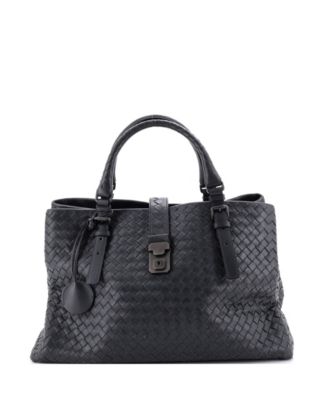 Medium Roma Bag Intrecciato Nappa
