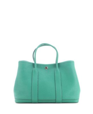 Pre-Owned Herm&eacute;s Garden Party Leather Tote