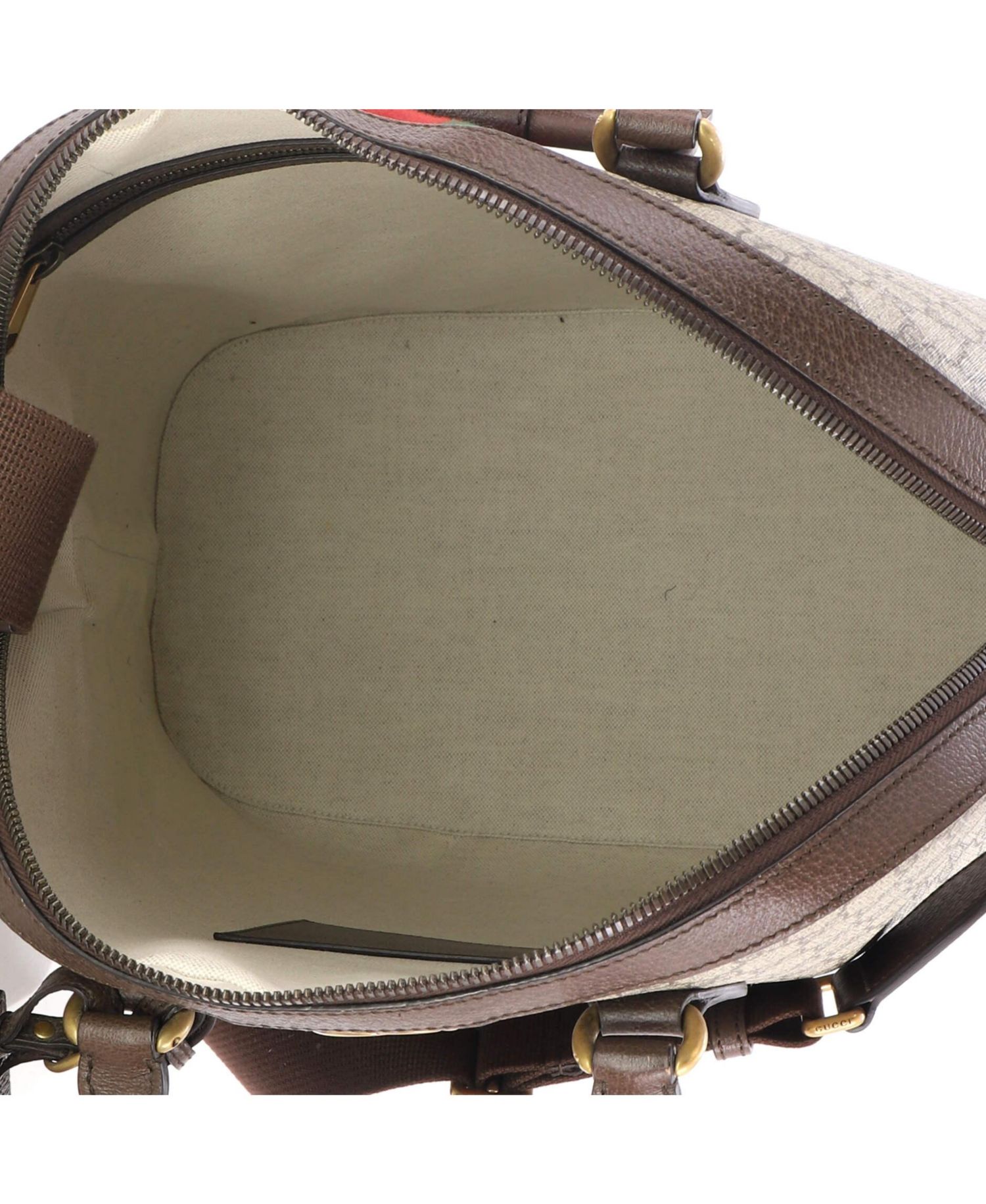 Savoy Web Bowling Crossbody Coated Canvas Tote