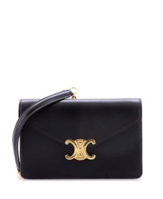 Margo Triomphe Wallet on Chain Leather
