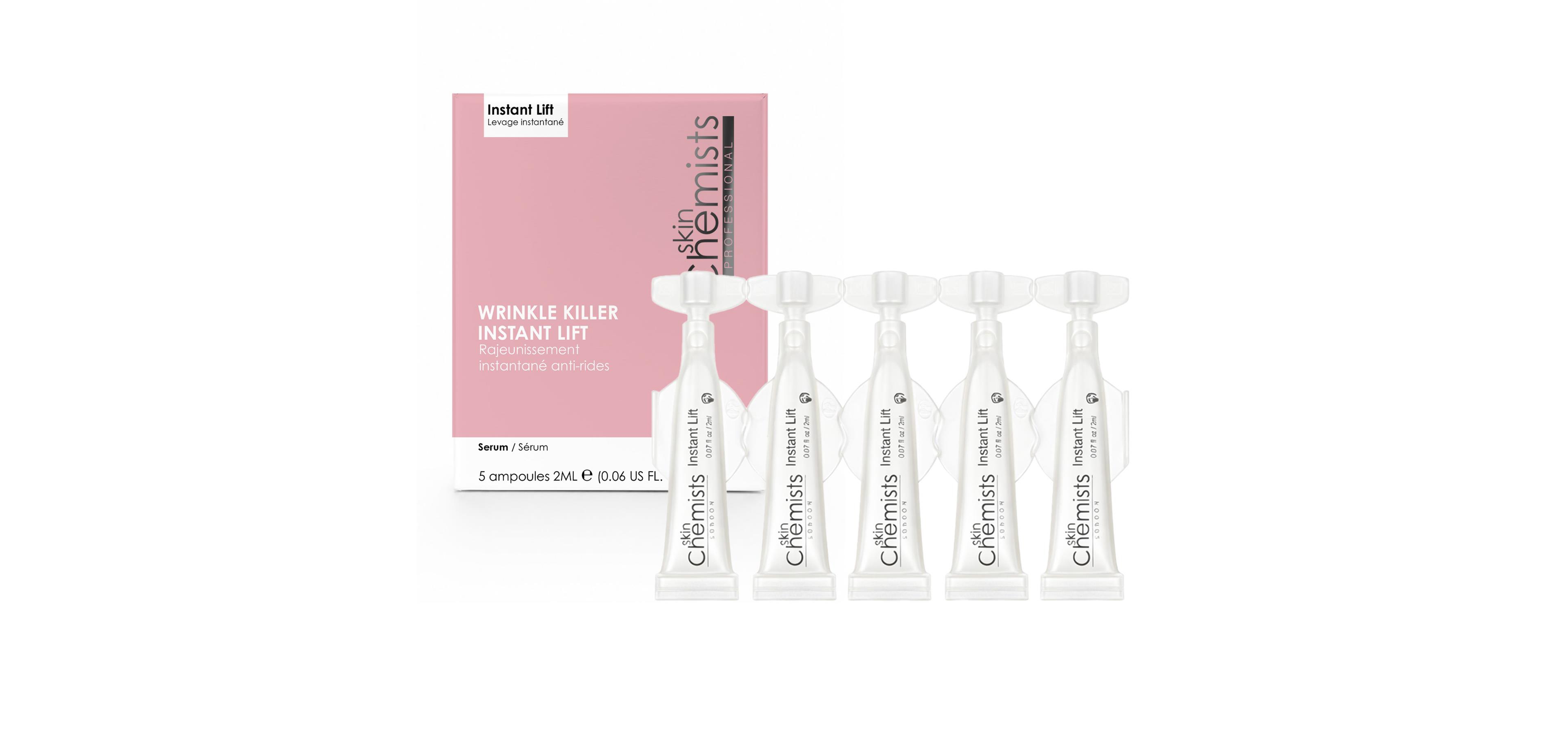 skinChemists Wrinkle Killer Anti Ageing Instant Face Lift 5 x 2 Milliliter