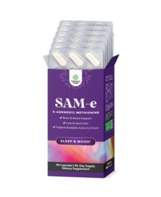 Pure SAM-e 150mg Supplement, S-Adenosylmethionine, 90 Count