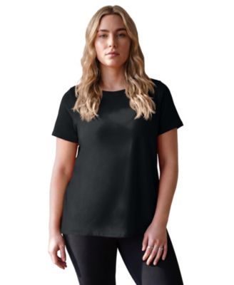 Plus Size Signature Scoop Neck Relaxed-Fit T-Shirt