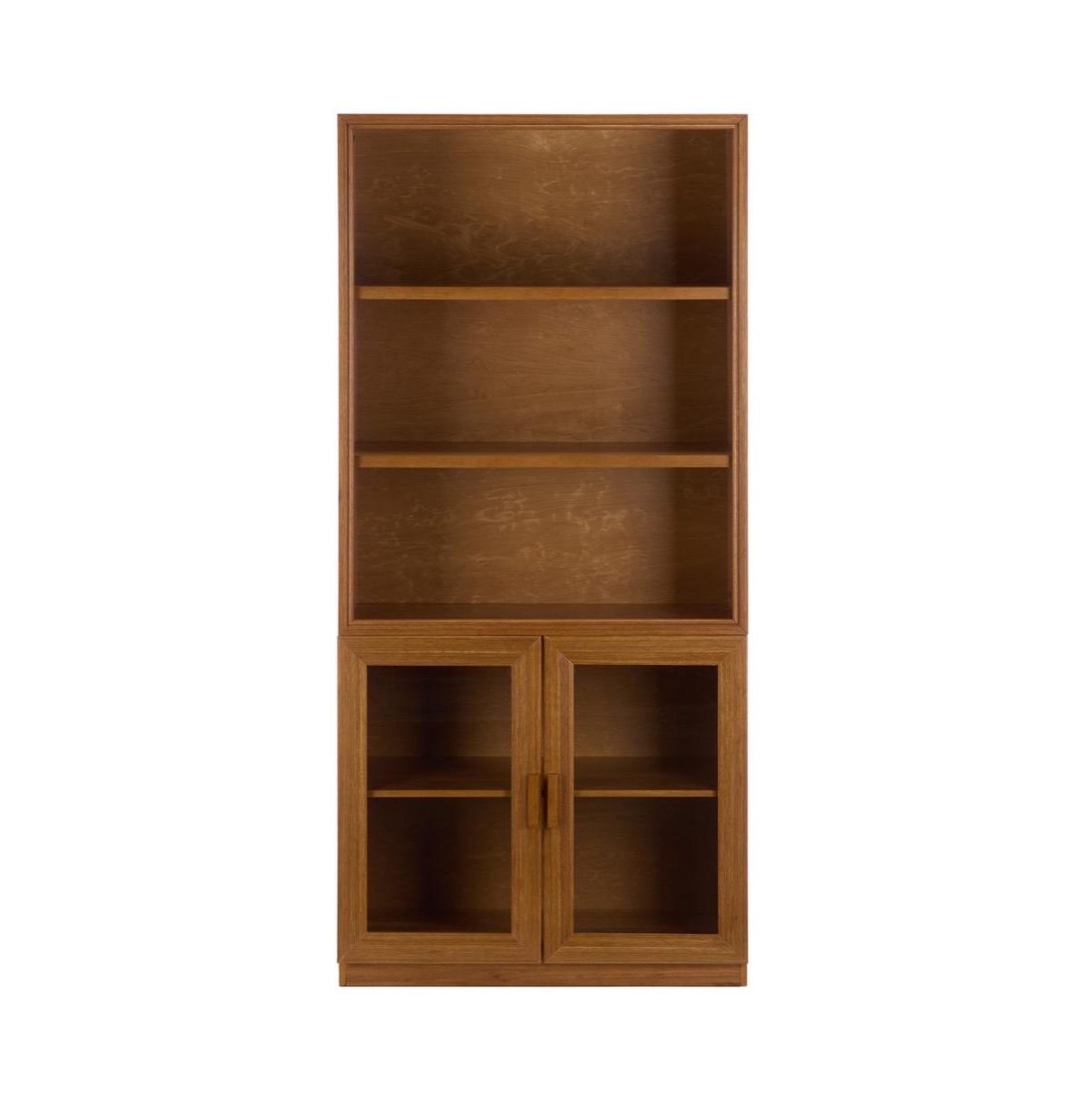 Augusta Home Jollie Glass Door Bookcase