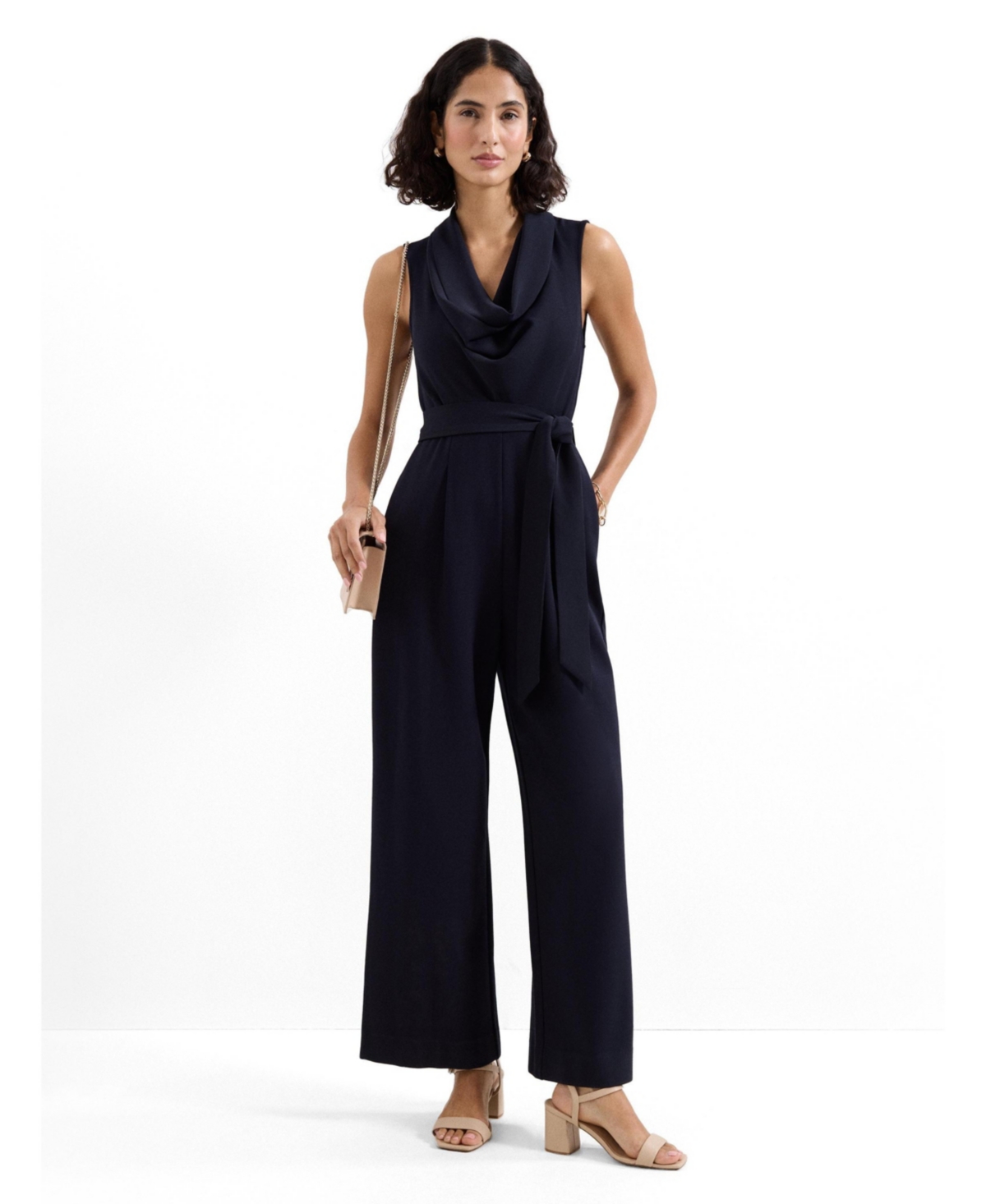 Phase Eight Women's Emry Cowl Neck Jumpsuit