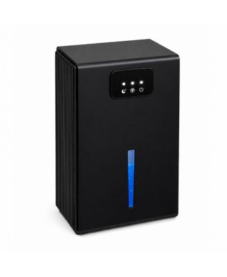 95 Oz Tank Dehumidifier for Home with Quiet Operation LED Light and Washable Filter