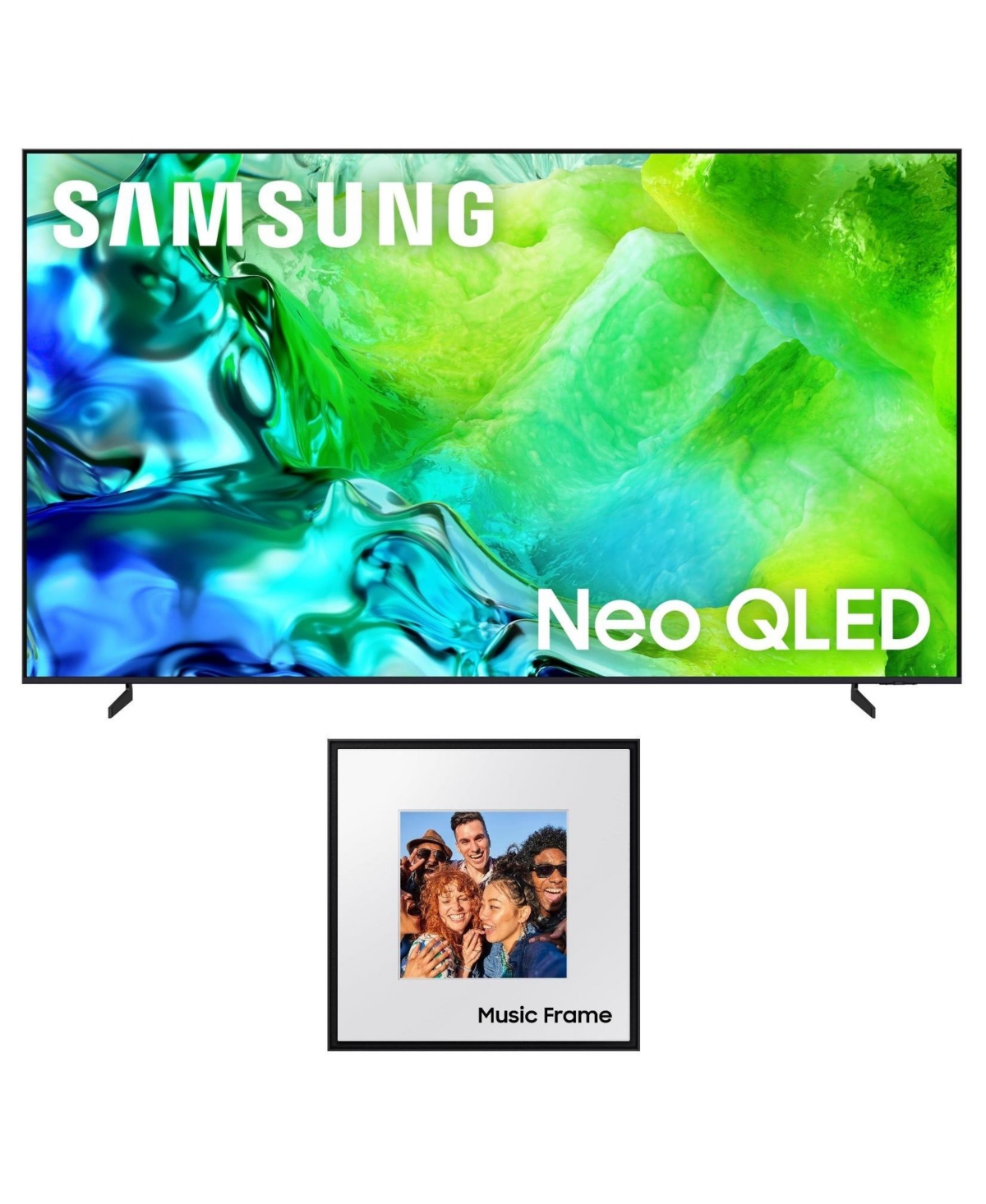 Samsung QN85QN80HA 85" Neo Qled 4K Uhd Motion Xcelerator 144Hz Smart Tv - Black